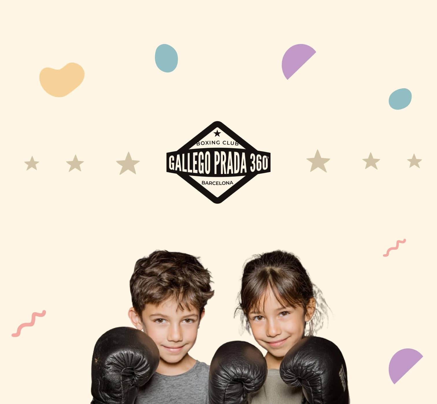 Clase de KIDS BOXING en GP360 Barcelona — boxeo